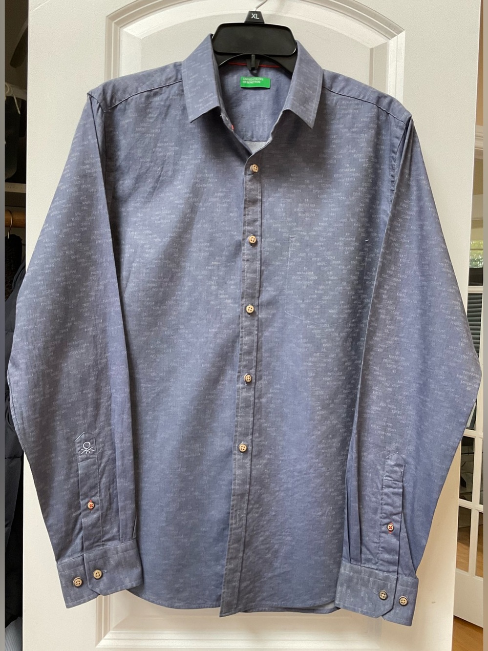 United Colors of Benetton Men’s Button Down Shirt